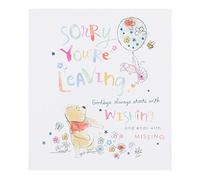 Hallmark Disney Winnie the Pooh Leaving Card Wishing You Happiness - Small