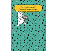 Hallmark Disney Winnie The Pooh Thank You Card - Thank You so Very Much!
