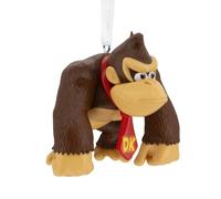 Hallmark Donkey Kong Hanging Resin Christmas Ornament, Nintendo Tree Decoration, Gifts for Christmas