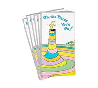 Hallmark Dr. Seuss Graduation Card Money Holders or Gift Card Holders (Oh, The Places You'll Go! 6 Cards with Envelopes) for High School, Kindergarten, Middle School, College and College Graduates