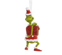 Hallmark Dr. Seuss How The Grinch Stole Christmas! Grinch with Present Christmas Ornament