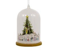 Hallmark Dr. Seuss's How The Grinch Stole Christmas! Whoville Christmas Tree Cloche Christmas Ornament, Glass and Paper, Gifts for Dr. Seuss Fans