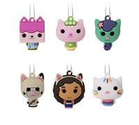 Hallmark DreamWorks Animation Gabby's Dollhouse 1" Miniature Christmas Ornaments, Set of 6 Mini, Shatterproof