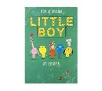 Hallmark Easter Card For Little Boy, Cute Green Embossed, 20.2cm by 13.8cm