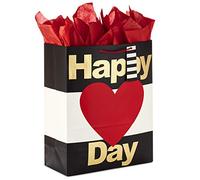 Hallmark Extra Large Valentine's Day Gift Bag with Tissue Paper (Happy Heart Day)
