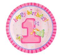 hallmark Fairy Princess 1st Birthday Dessert Plates