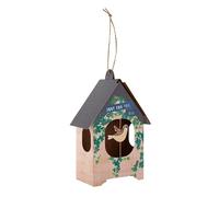 Hallmark Fathers Day Card for Dad, 3D & Pop Up Birdhouse Design, Keepsake, Blue