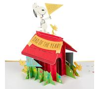 Hallmark Father's Day Card for Dad - 3D Pop-Up PEANUTS SNOOPY & WOODSTOCK