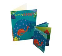 Hallmark Father's Day Card for Daddy - Cute Dinosaur Design with Keepsake