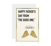 Hallmark Fathers Day Card from The Good One - Funny Angel Wings and Halo Design