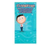 Hallmark Father's Day Card 'Happy Family' - Medium