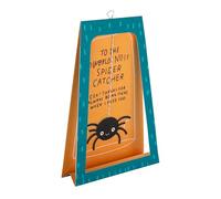 Hallmark Fathers Day Card to the Spider Catcher, Cute Spider Design, Blue, Orange
