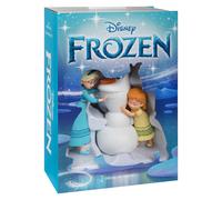 Hallmark Frozen Storied Moments Ornament, Elsa, Anna & Olaf, Disney, Tree Decoration, Collectible, Blue, White, Green