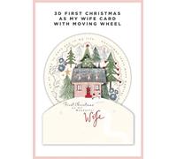 Hallmark First Christmas As My Wife 3D Christmas Card - 3D First Christms Card As My Wife Card With Moving Wheel
