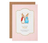 Hallmark Flopsy Bunny Design Beatrix Potter Peter Rabbit Birthday Card For Friend