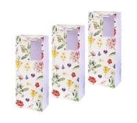 Hallmark Floral Marjolein Bastin Bottle Bags, Pack of 3, Birthday, Mothers Day, Anniversary