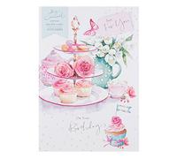 Hallmark For You Birthday Card 'Cupcake Recipe' - Medium [Old Model]