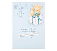 Hallmark Forever Friends 1st Birthday Card "Look Who's 1" - Medium