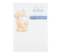 Hallmark Forever Friends Communion Card Grandson - Medium