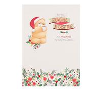 Hallmark Forever Friends Godmother Card 'Lucky Snowflakes' - Medium