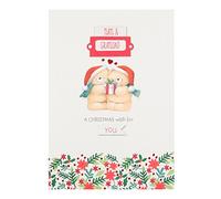 Hallmark Forever Friends Nan & Grandad Card 'Cosy Happiness' - Medium