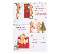 Hallmark Friends Christmas Card 'Happy Times' - Medium