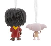 Hallmark Funko POP! Harry Potter Christmas Ornaments - 2 Pack Harry & Dobby