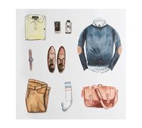 Hallmark Gallery Blank Card "for Him" - Medium