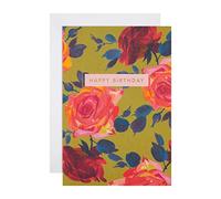 Hallmark General Birthday Card, Floral 'good mail' Design