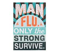 Hallmark Get Well Card "Man Flu" - Medium