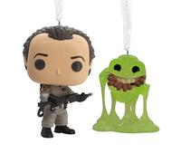 Hallmark Ghostbusters Christmas Ornament (Peter Venkman and Slimer Funko POP!)