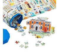 Hallmark Gilmore Girls 1,000-Piece Jigsaw Puzzle (Stars Hollow Map) Mom Gift for Mother's Day