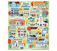 Hallmark Gilmore Girls Stars Hollow Map Blanket, 50" x 60", Gift for Christmas, Birthdays, Mother's Day, Valentine's Day