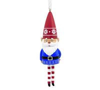 Hallmark Gnome With Dangling Legs Christmas Ornament