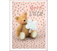 Hallmark Good Luck Card - Teddy Bear Good Luck