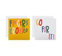 Hallmark Good Luck Cards - Pack of 10 in 2 Bright Designs