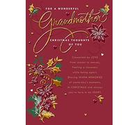Hallmark Grandmother Christmas Card - for A Wonderful Grandmother Christmas Thoughts of You