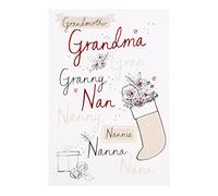 Hallmark Grandmother Christmas Card "Wonderful" - Medium