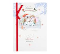 Hallmark Grandparents Christmas Card 'Happy Moments' - Medium