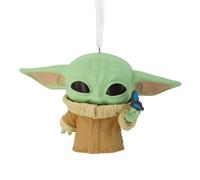 Hallmark Grogu Funko Pop Hanging Christmas Ornament, Star Wars: The Mandalorian, Resin Tree Decoration