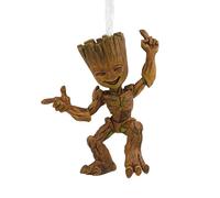 Hallmark Groot Hanging Ornament, Guardians of the Galaxy, MARVEL | Christmas Tree Decoration, Durable Resin, 7.6cm x 7cm x 2.5cm