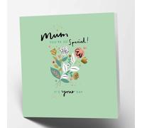 Hallmark Happy Birthday Special Mum Greetings Card, 16.5 x 16.5 cm