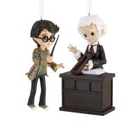 Hallmark Harry Potter and Garrick Ollivander Christmas Ornaments, Set of 2
