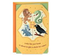 Hallmark Harry Potter Baby Card (Love, Magic and Mischief) for Baby Showers, New Parents, Gender Reveal Party