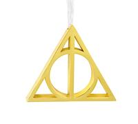 Hallmark Harry Potter Deathly Hallows Symbol Christmas Ornament, Metal