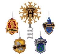 Hallmark Harry Potter Mini Christmas Tree Topper and Ornaments, Set of 5