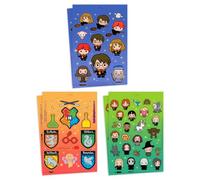 Hallmark Harry Potter Sticker Book, 6 Sheets, 3 Sheet Designs 2 Copies Each