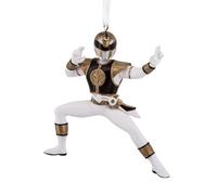 Hallmark Hasbro Power Rangers White Ranger Christmas Ornament, Gifts for Kids