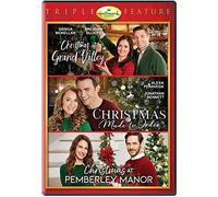 Hallmark Holiday Collection Triple Feature: Christmas At GrandValley/Christmas Made To Order/Christmas At Pemberley Manor