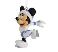 Hallmark Ice-Skating Minnie Mouse Ornament, Disney Tree Decoration, Disney Hanging Ornament, Christmas Hanging Ornament, Gifts for Christmas